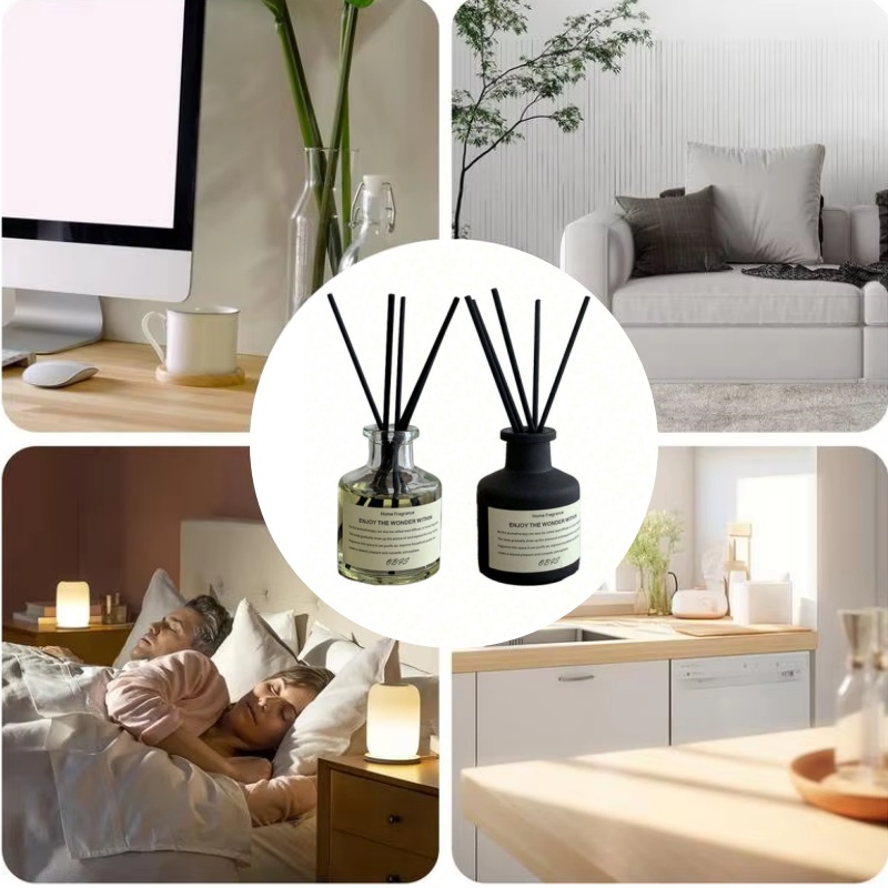 Home Fragrance Reed Diffuser - Óleo Aromatizante para Ambiente Sem Chama