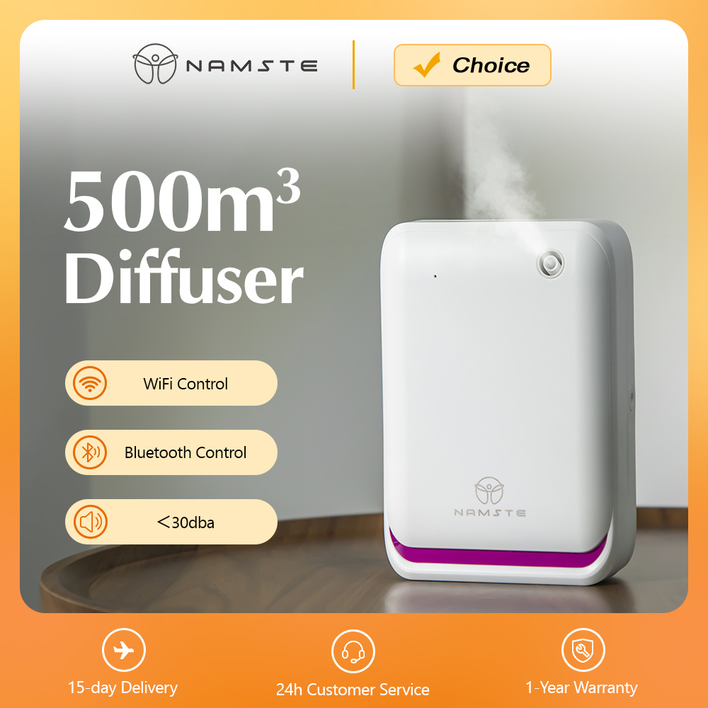 Home Fragrance Brands - NAMSTE 500m3 Máquina de Aromaterapia de