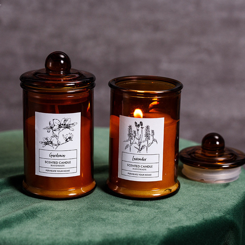 Frasco de vidro vintage vela p - Soy Wax Flake avaliação e preço