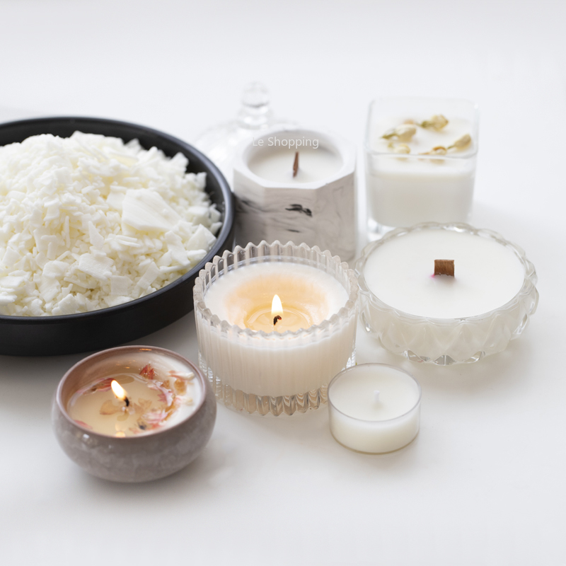 Cera De Soja Natural Pura para - Soy Wax Flake avaliação e preço