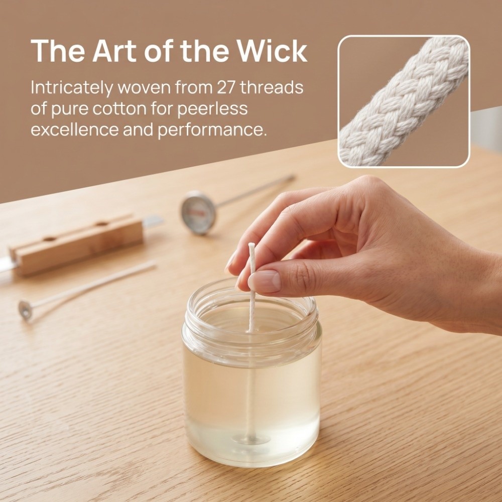 100 unidades de Pavios de Vela - Soy Wax Flake avaliação e preço