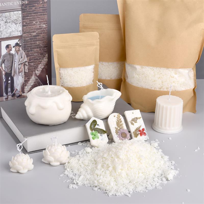 50-1000g natural puro floco de - Soy Wax Flake avaliação e preço