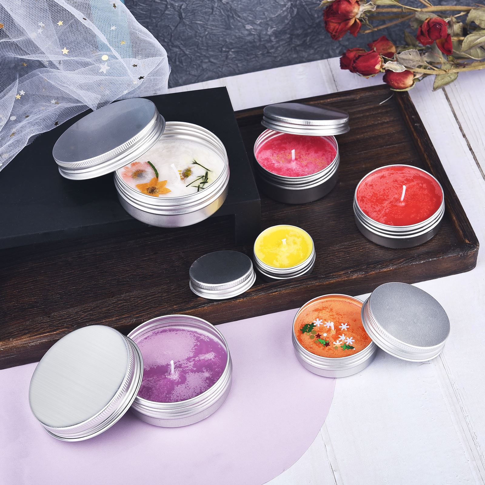 2g corante cores de cera vela  - Soy Wax Flake avaliação e preço