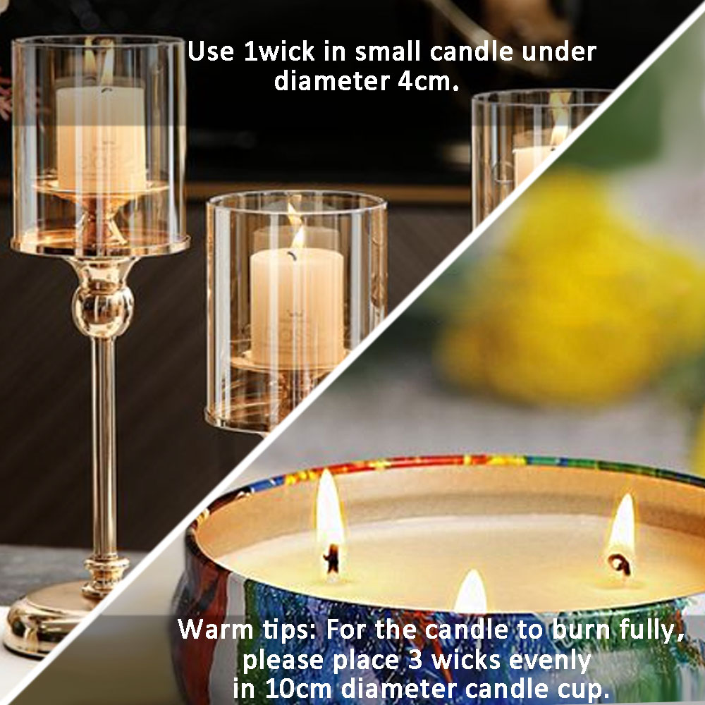 55 pçs flor vela pavio vara de - Home Fragrance Candles avaliação e preço