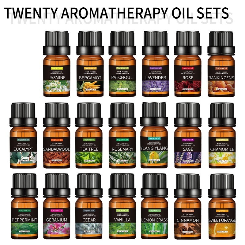 Conjunto de 20 Óleos Essenciai - Home Fragrance Natural avaliação e preço