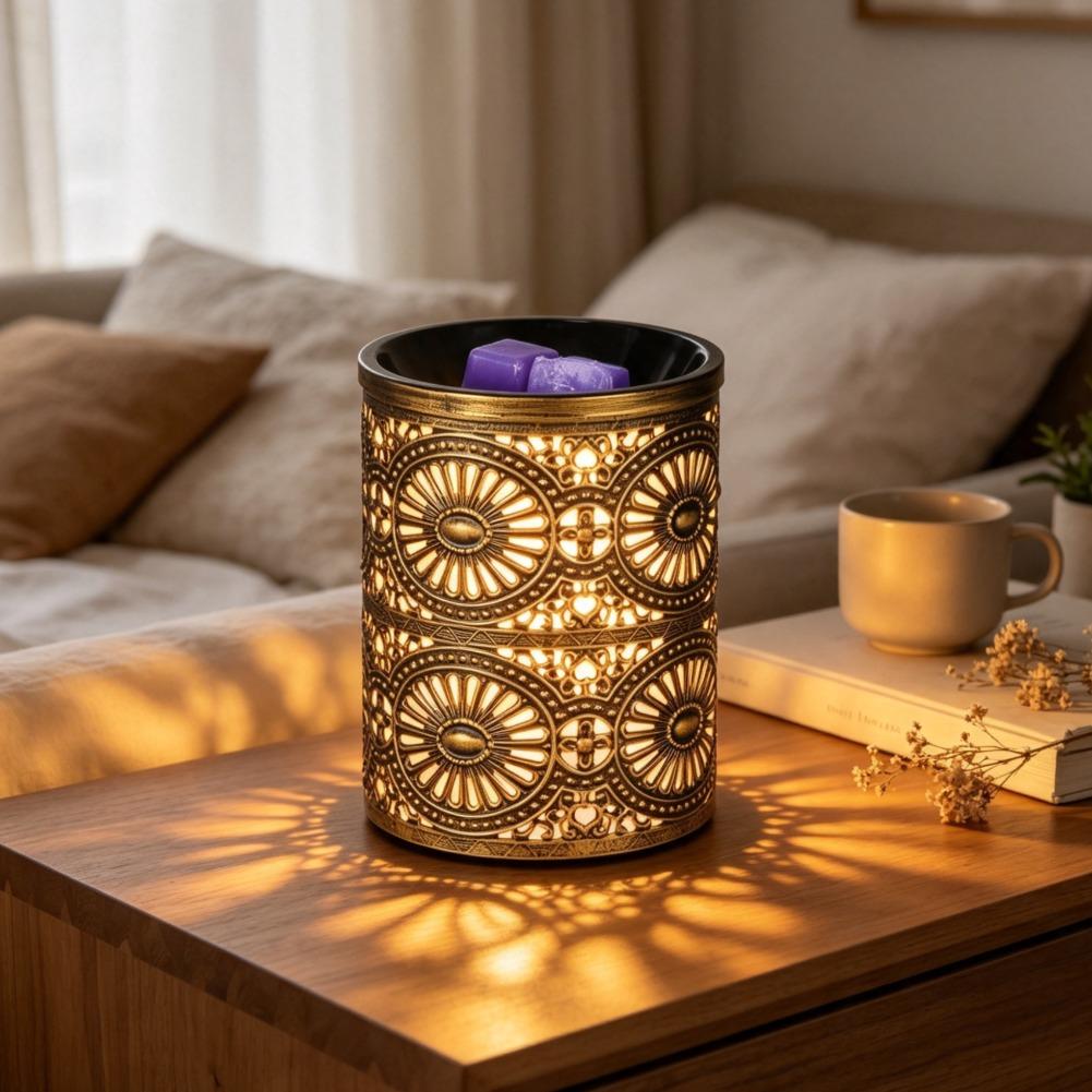 Novo Castiçal de Ferro Geométr - Home Fragrance Candles avaliação e preço